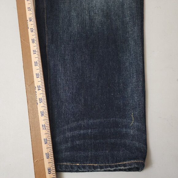 Polo Ralph Lauren Jeans Mens 48Bx30 Blue Denim Hampton Straight Leg Casual - Picture 11 of 13